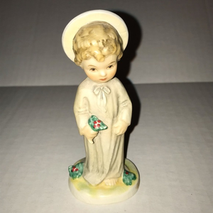 Vintage Goebel Christ‎ Child with Holly Figurine